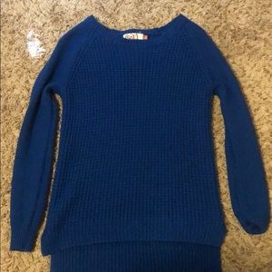 Royal blue sweater
